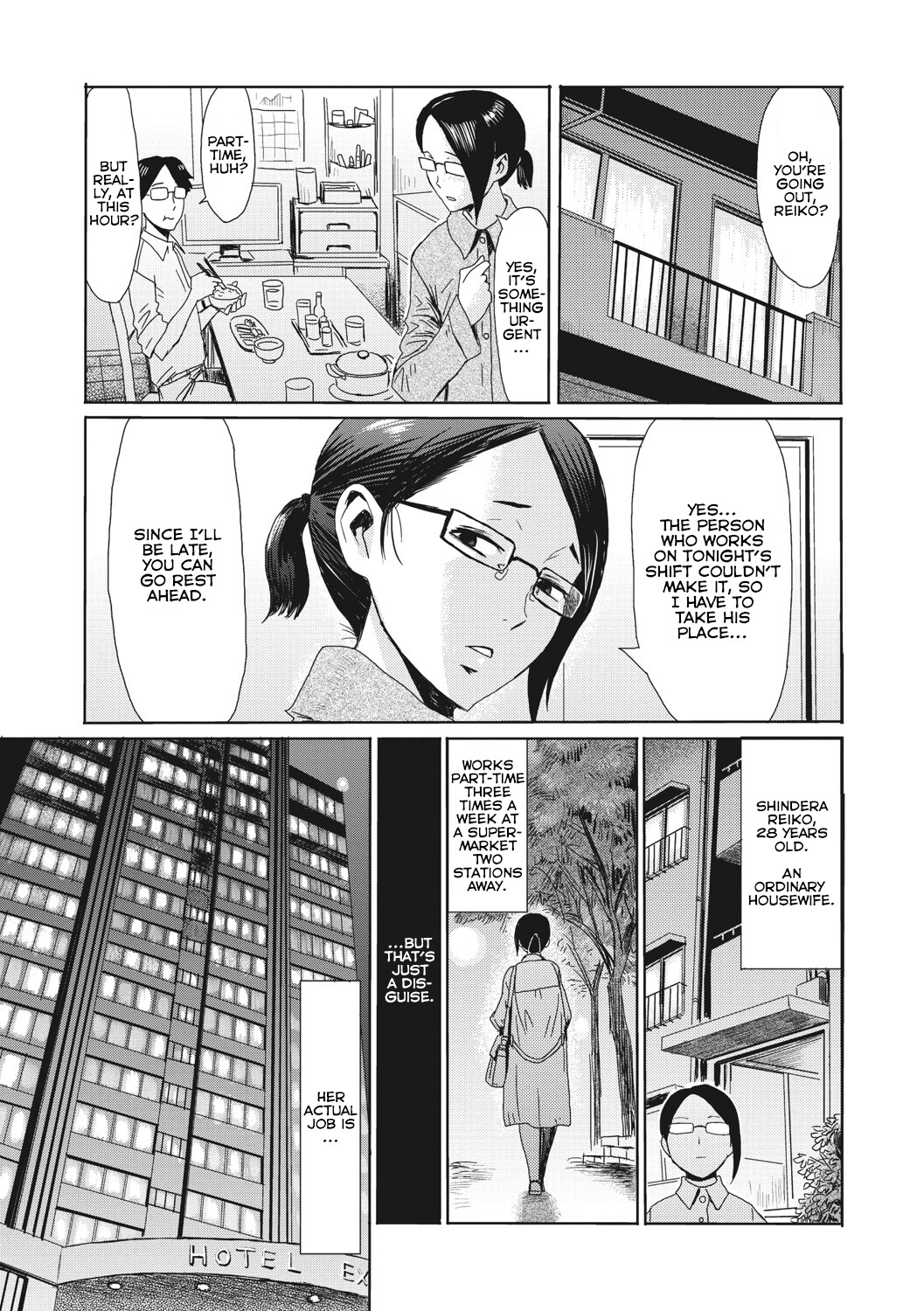 Hentai Manga Comic-Married Woman Club: Glass Slippers-Read-2